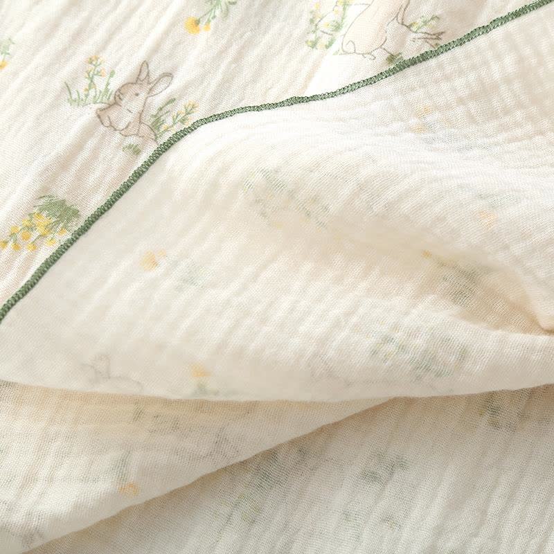 Rustic Bunny Cotton Ruffle Cami Pajamas