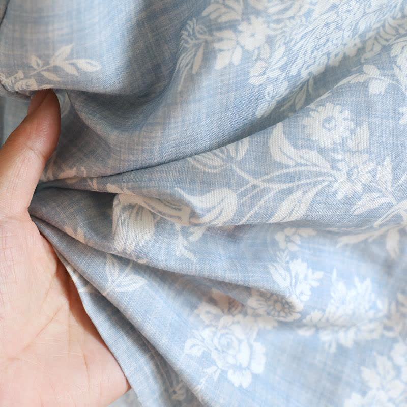 Rose Bow Cotton Padded Cami Pajamas