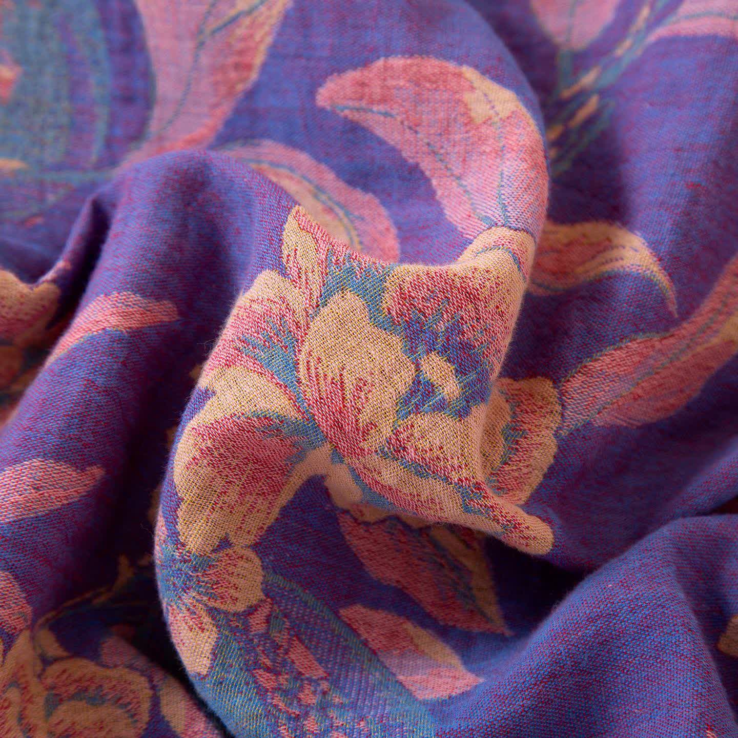 Oriental Style Peony Pomegranate Cotton Sleepwear