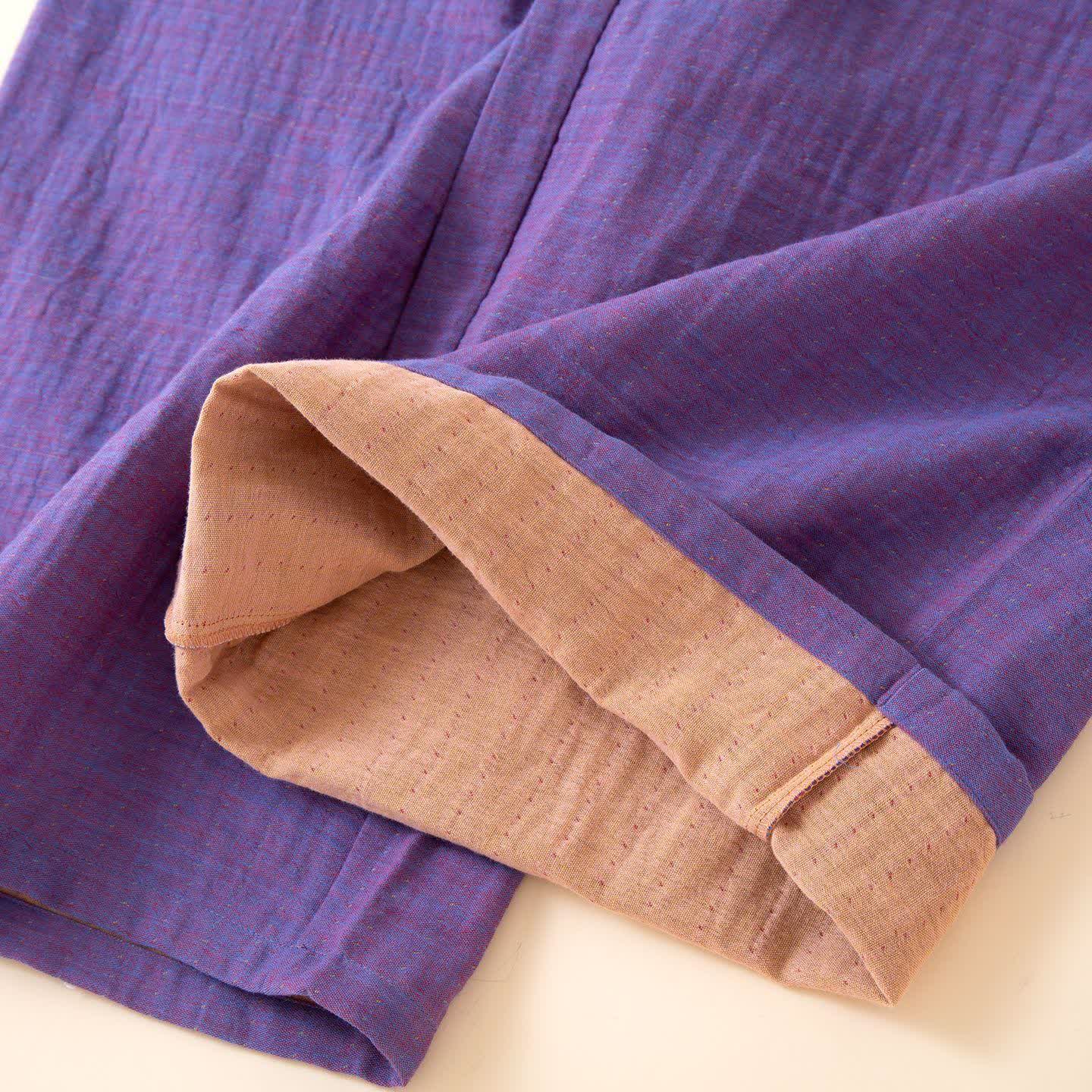 Oriental Style Peony Pomegranate Cotton Sleepwear