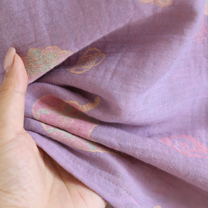 Gourd Pure Cotton Gauze Loose Nightdress