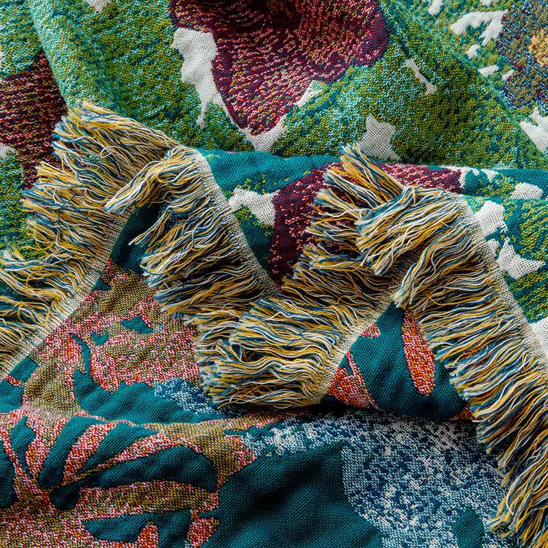 Forest Animal Organic Cotton Gauze Quilt