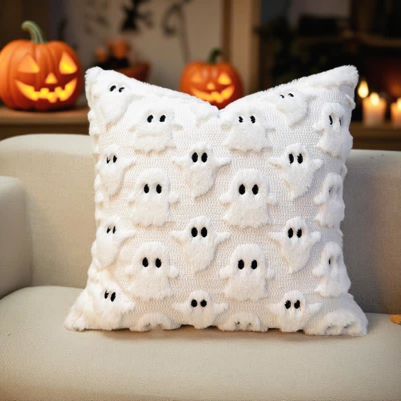 Halloween Ghost Embroidered Pillow Covers(2PCS)