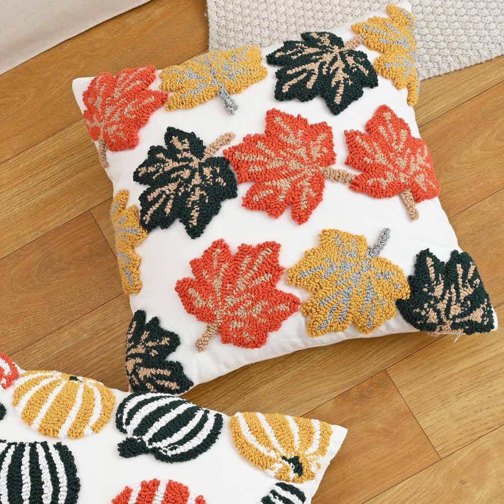 Halloween Tufted Decorative Throw Pillow