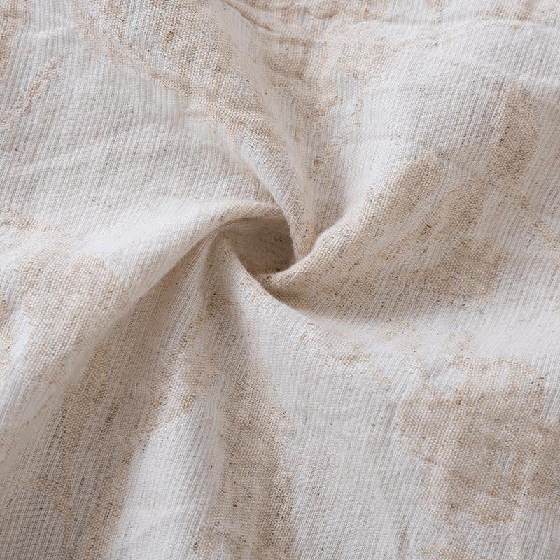 Matching Minimalist Cotton Linen Loungewear Set