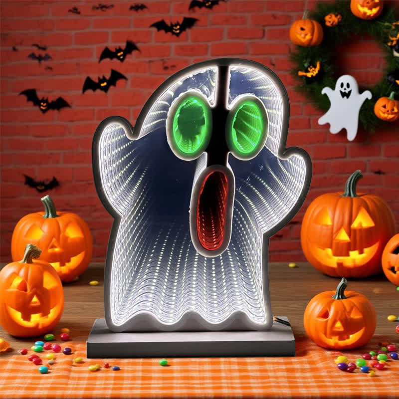 Halloween Funny Demon 3D Infinity Lights