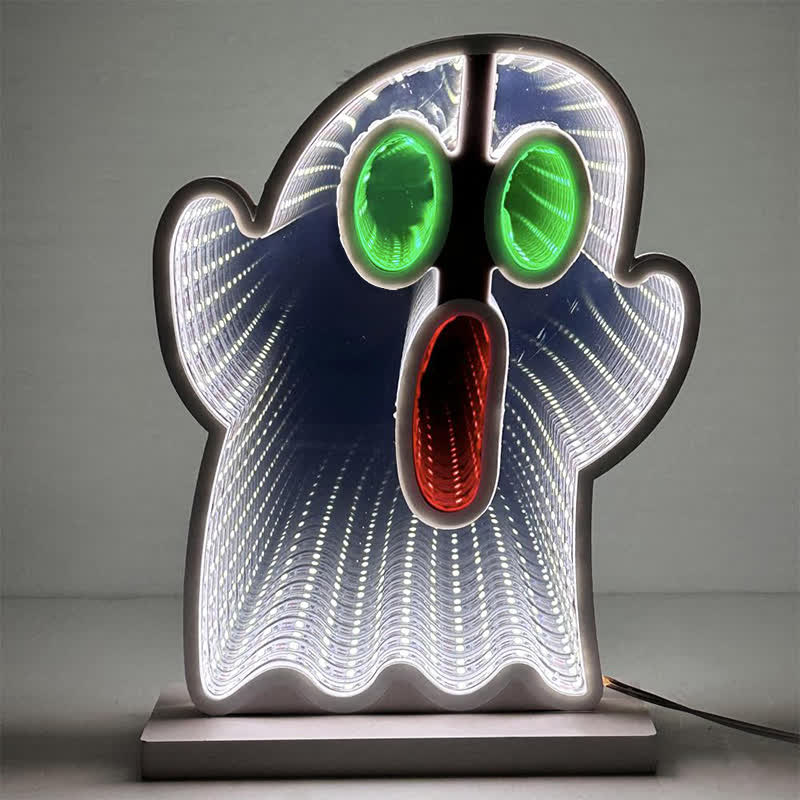 Halloween Funny Demon 3D Infinity Lights