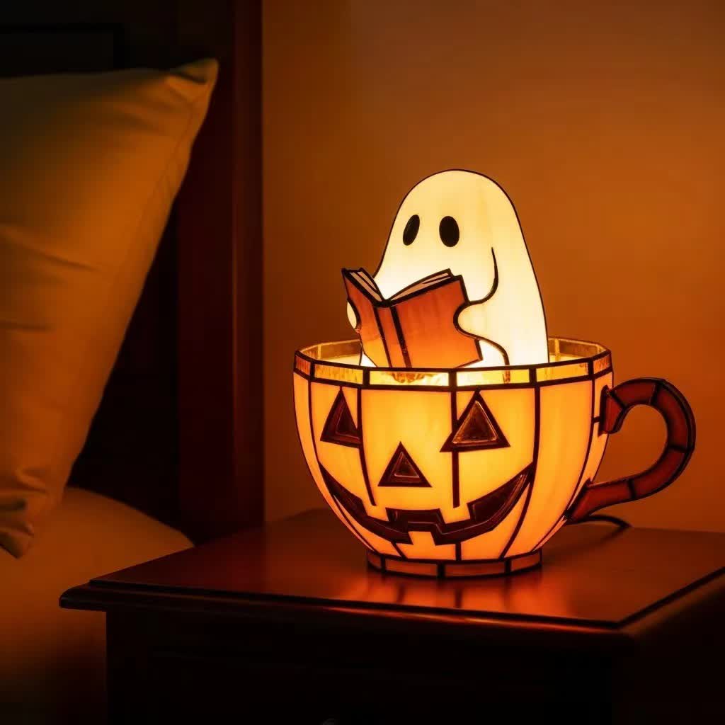 Halloween Ghost Reading Light Decoration