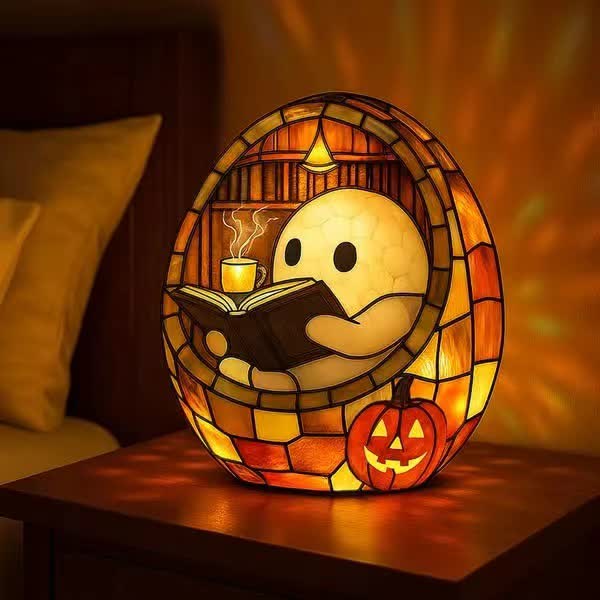 Halloween Ghost Reading Light Decoration