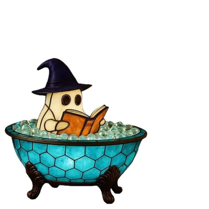 Halloween Ghost Reading Light Decoration