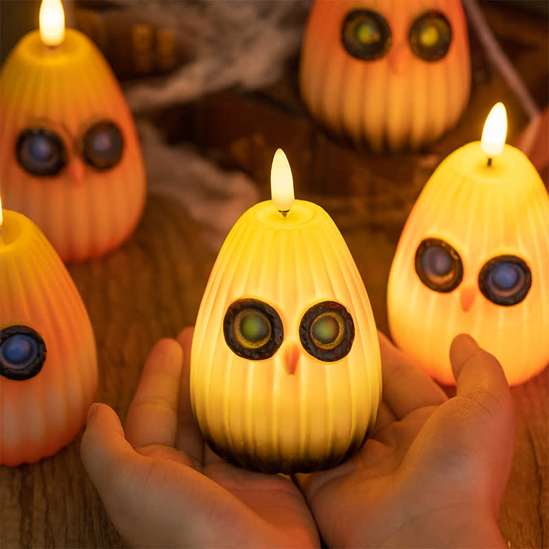 Halloween Owl Night Light Decoration