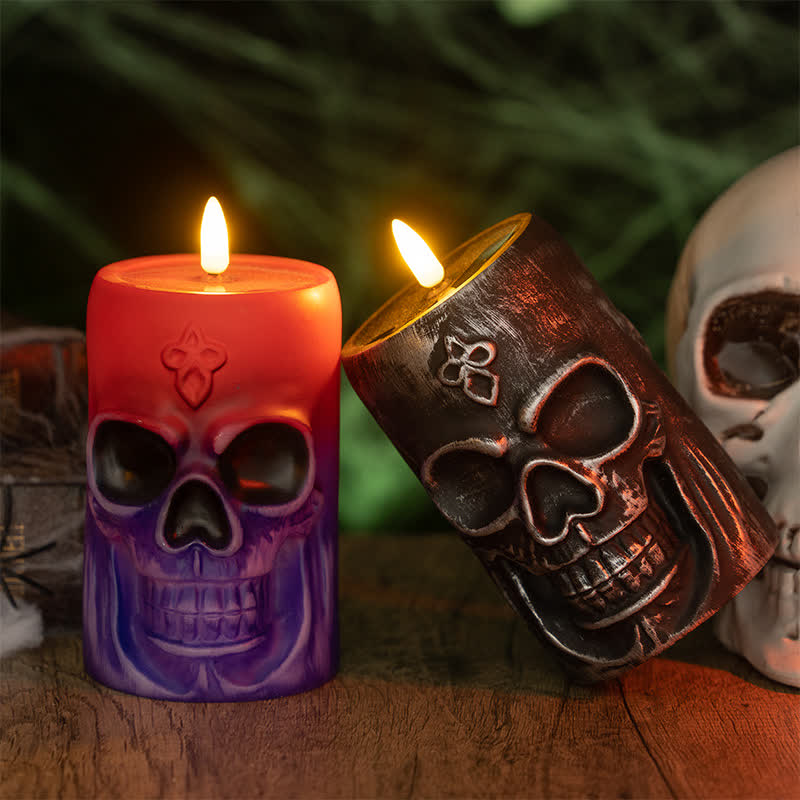 Halloween Skull Night Light Decoration