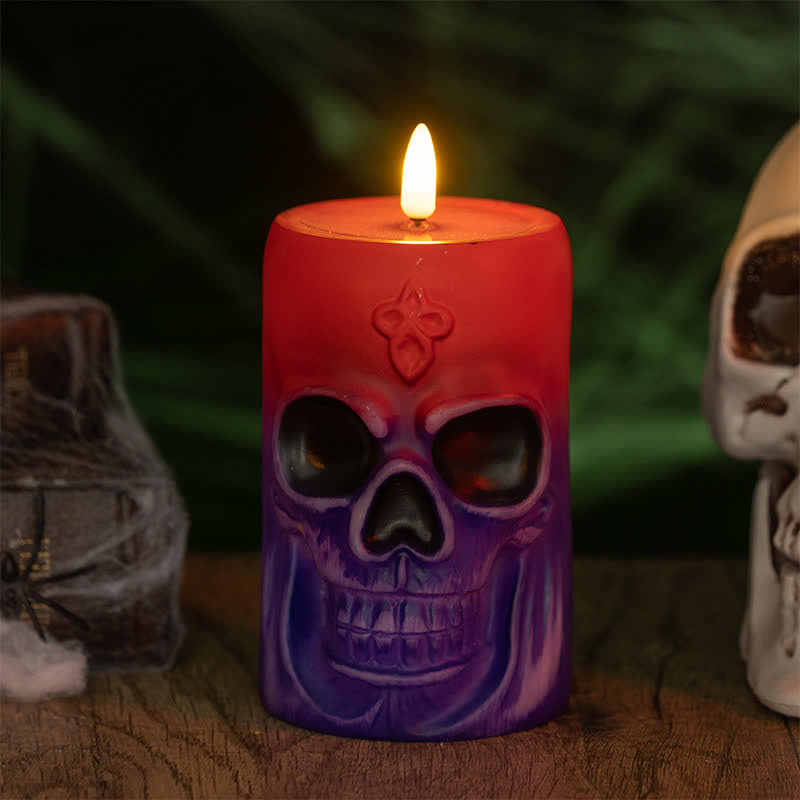 Halloween Skull Night Light Decoration