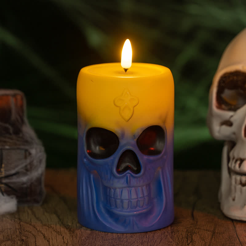 Halloween Skull Night Light Decoration