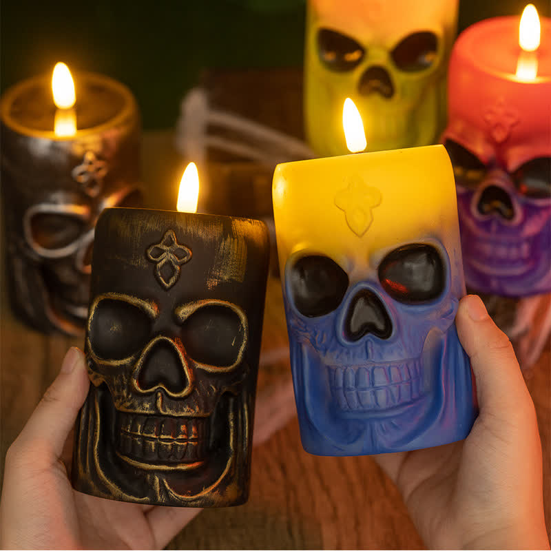 Halloween Skull Night Light Decoration