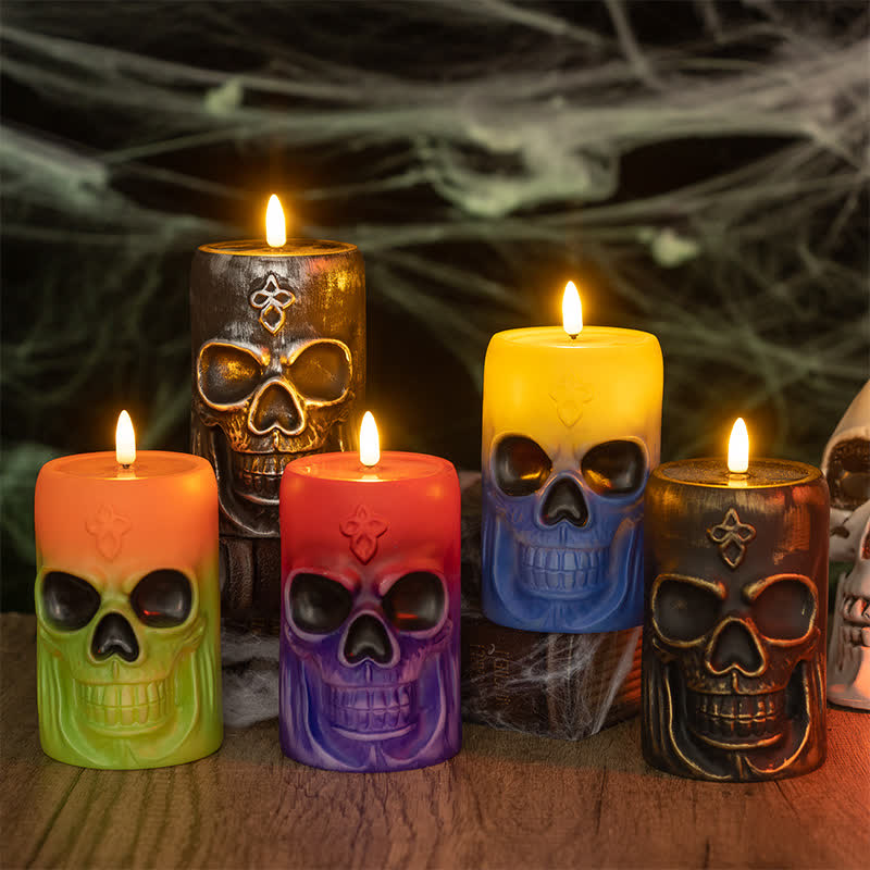 Halloween Skull Night Light Decoration