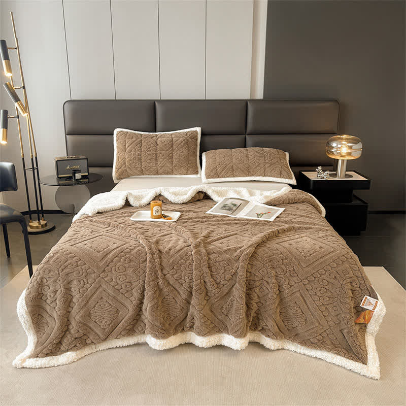 Luxury Floral Duvet Cover Blanket