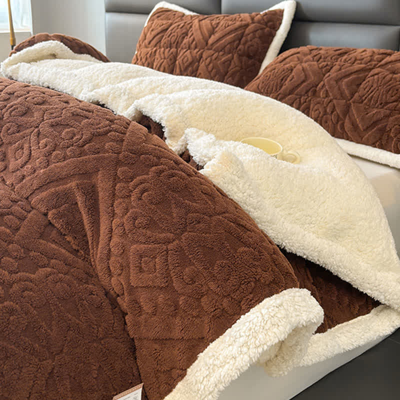 Luxury Floral Duvet Cover Blanket