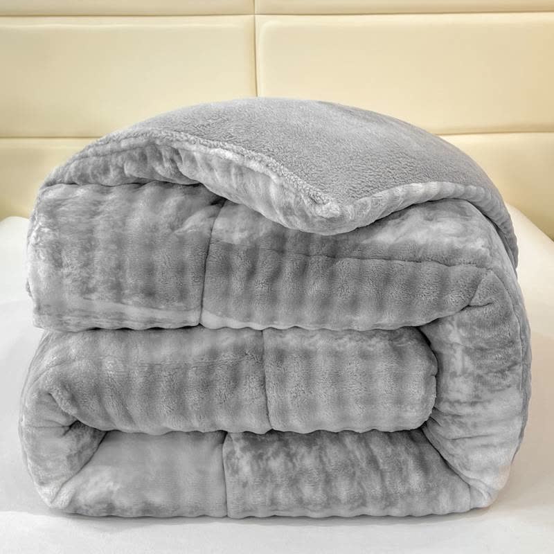 Fluffy Gradient Color Sherpa Warm Blankets