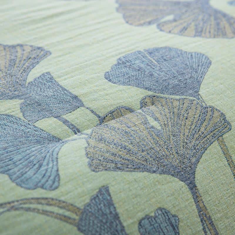 Ginkgo Leaf Cotton Gauze Reversible Bedding