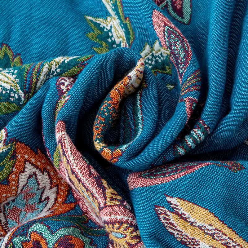 Flying Bird Cotton Gauze Tassel Quilt