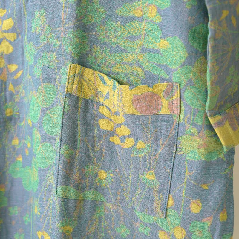 Lotus Organic Cotton Gauze Kimono Robe