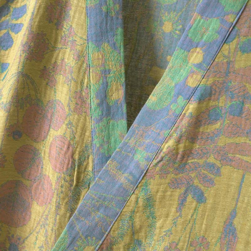 Lotus Organic Cotton Gauze Kimono Robe