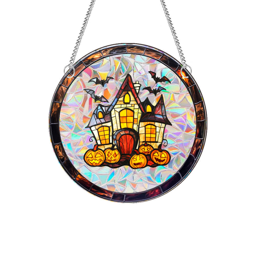 Halloween Decor Acrylic Suncatcher Window Hanging