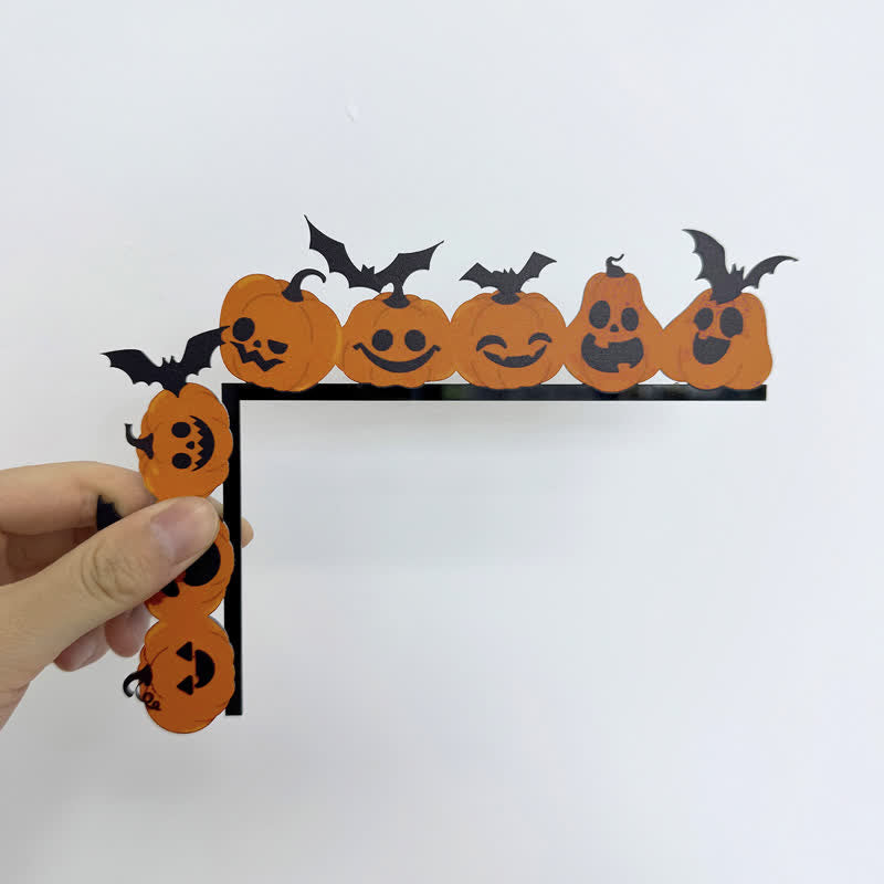 Pumpkin Bat Door Corner Decoration