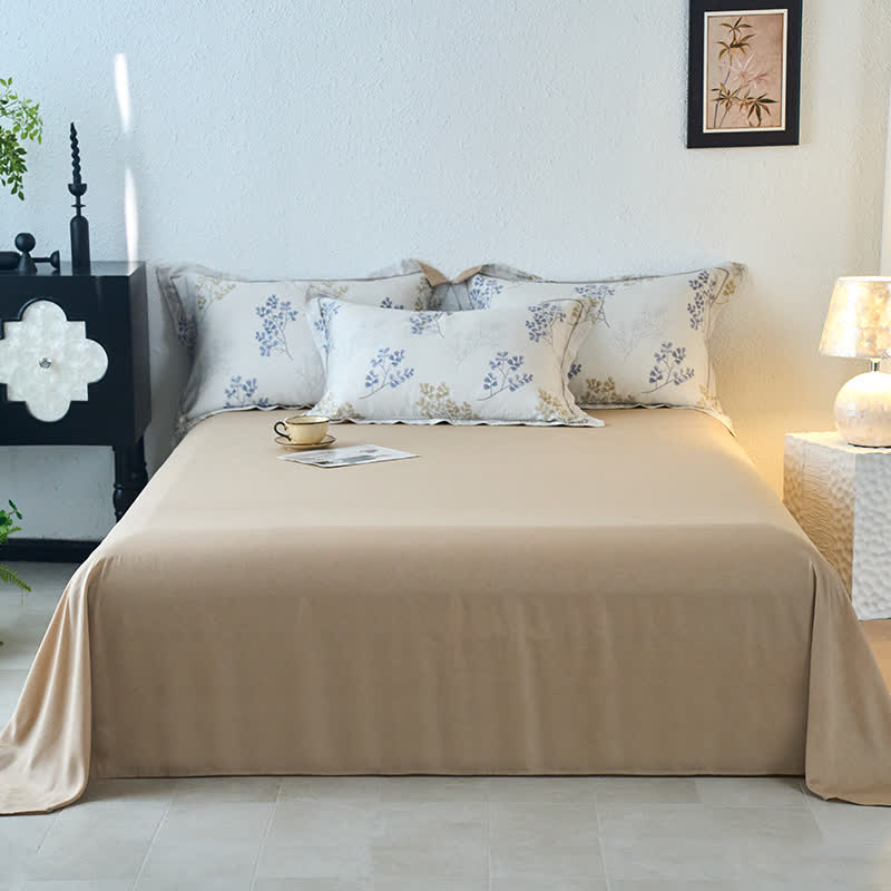 Vine Floral Silky Soft Summer Coverlet
