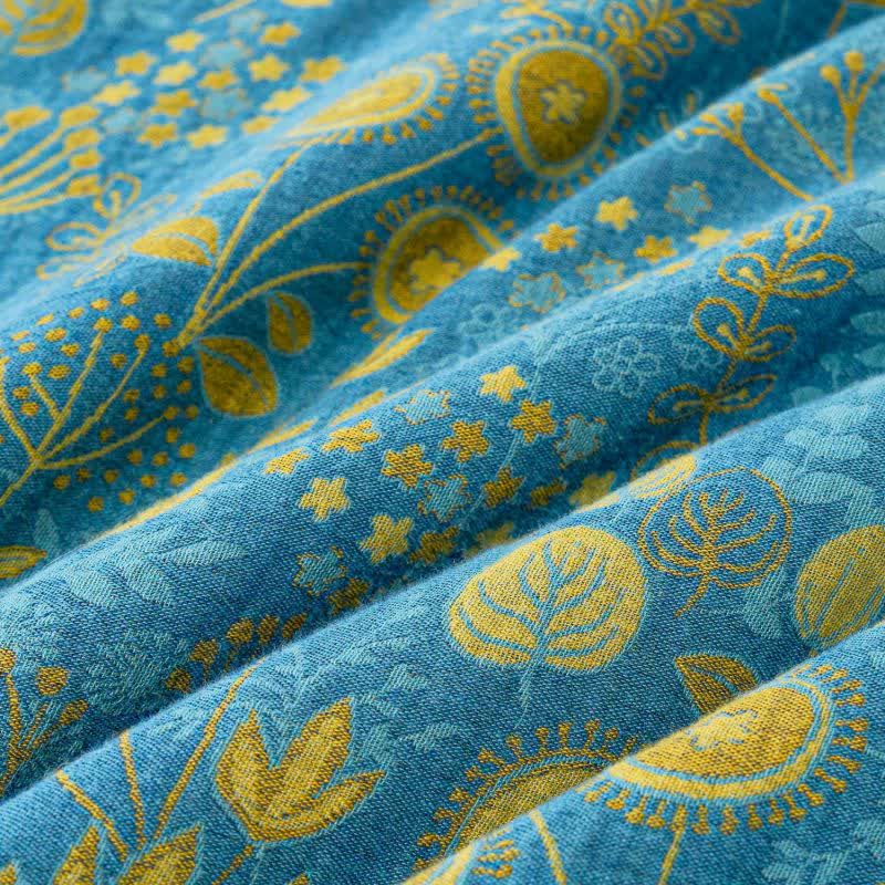Botanical Natural Cotton Double Gauze Quilt