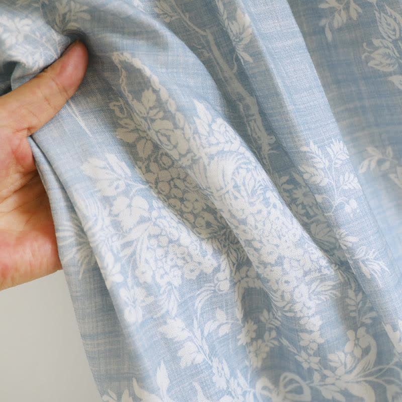 Rose Bow Cotton Padded Cami Nightdress