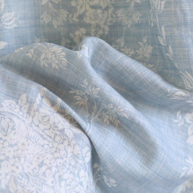 Rose Bow Cotton Padded Cami Nightdress