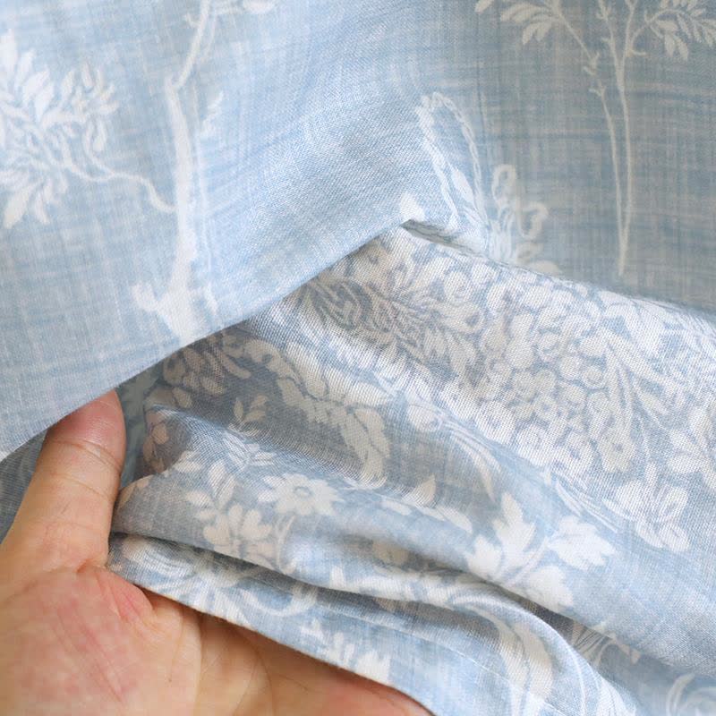 Rose Bow Cotton Padded Cami Nightdress