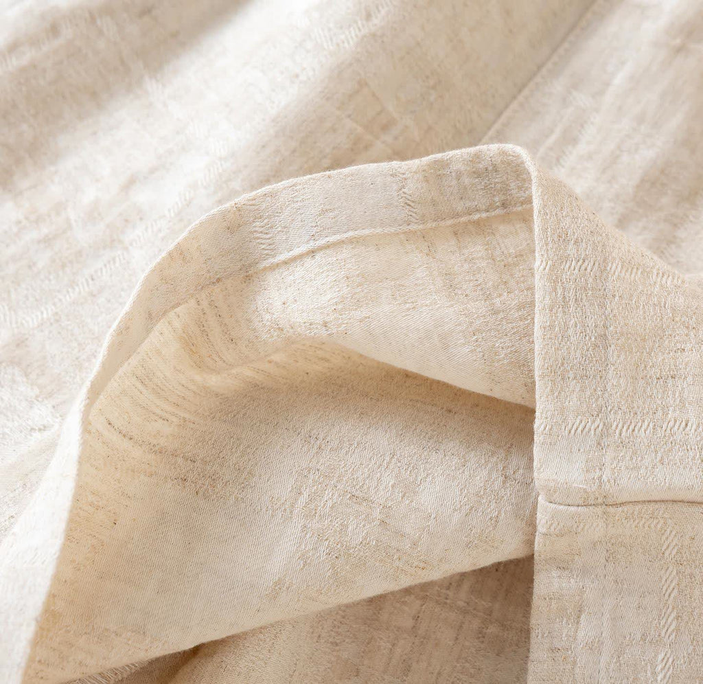 Couple Matching Cotton Linen Pajama Shorts