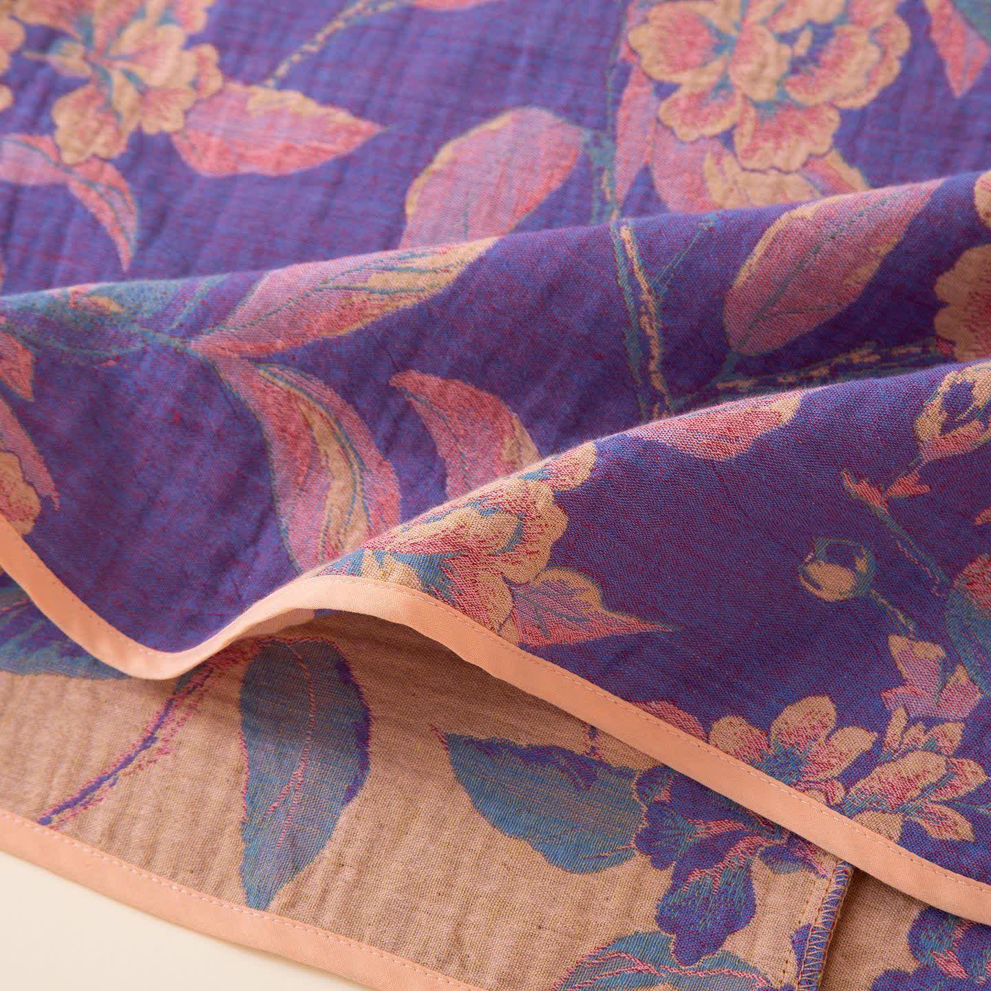 Oriental Style Peony Pomegranate Cotton Sleepwear