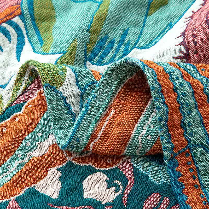 Cactus Organic Cotton Gauze Quilt