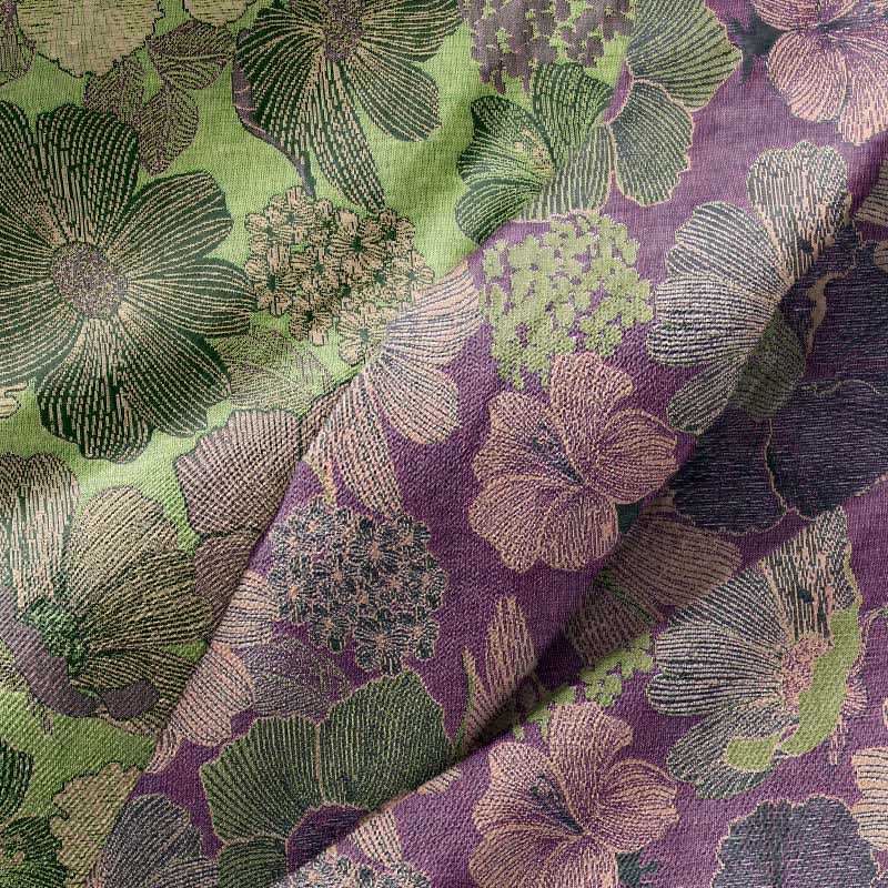 Peach Blossom Cotton Gauze Kimono Robe