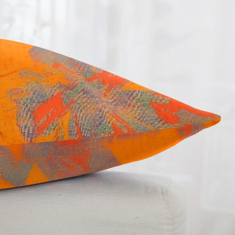 Iris Cotton Gauze Jacquard Square Pillowcases(2PCS)