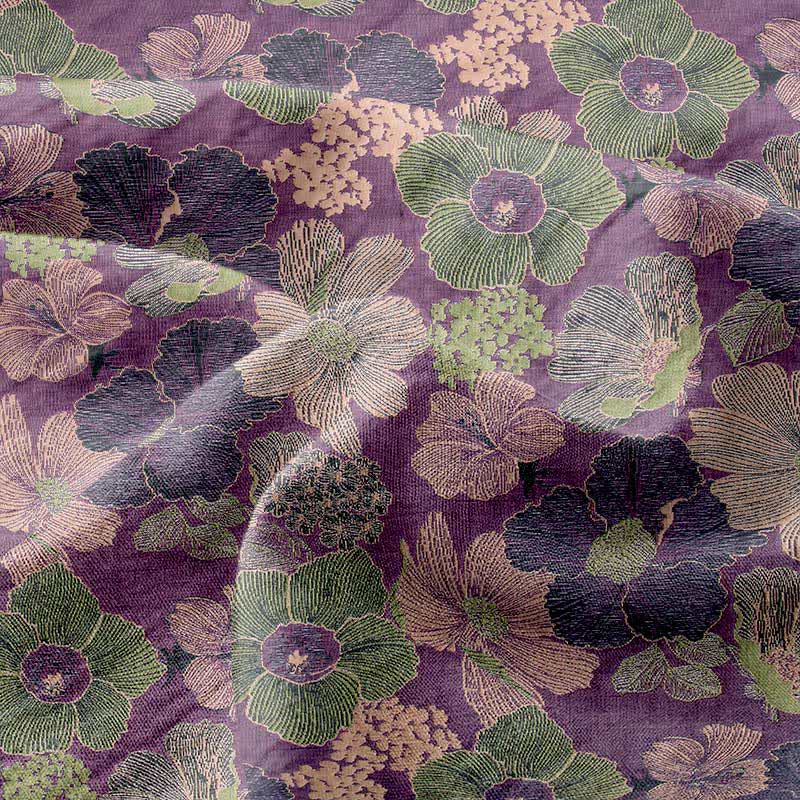 Peach Blossom Cotton Gauze Jacquard Bedspread