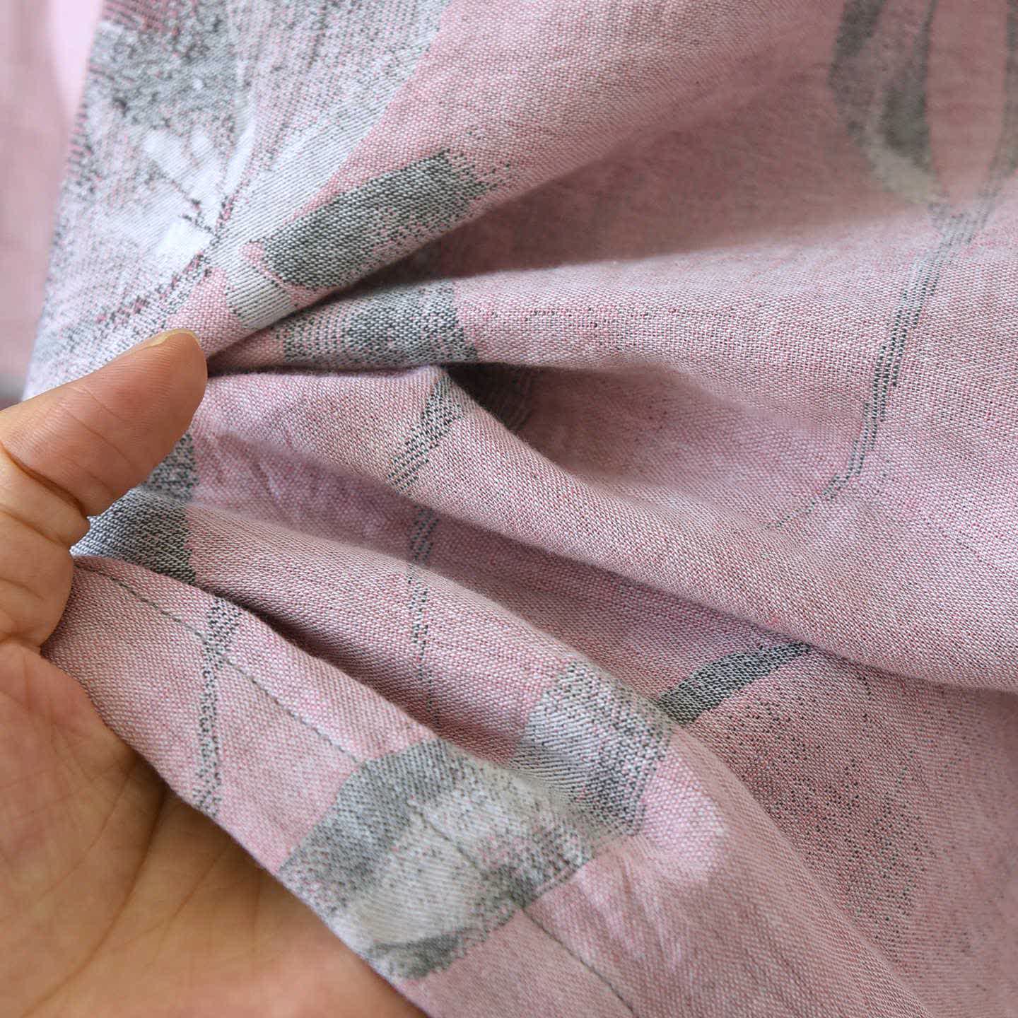 Tulip Cotton Gauze Jacquard Loungewear Set