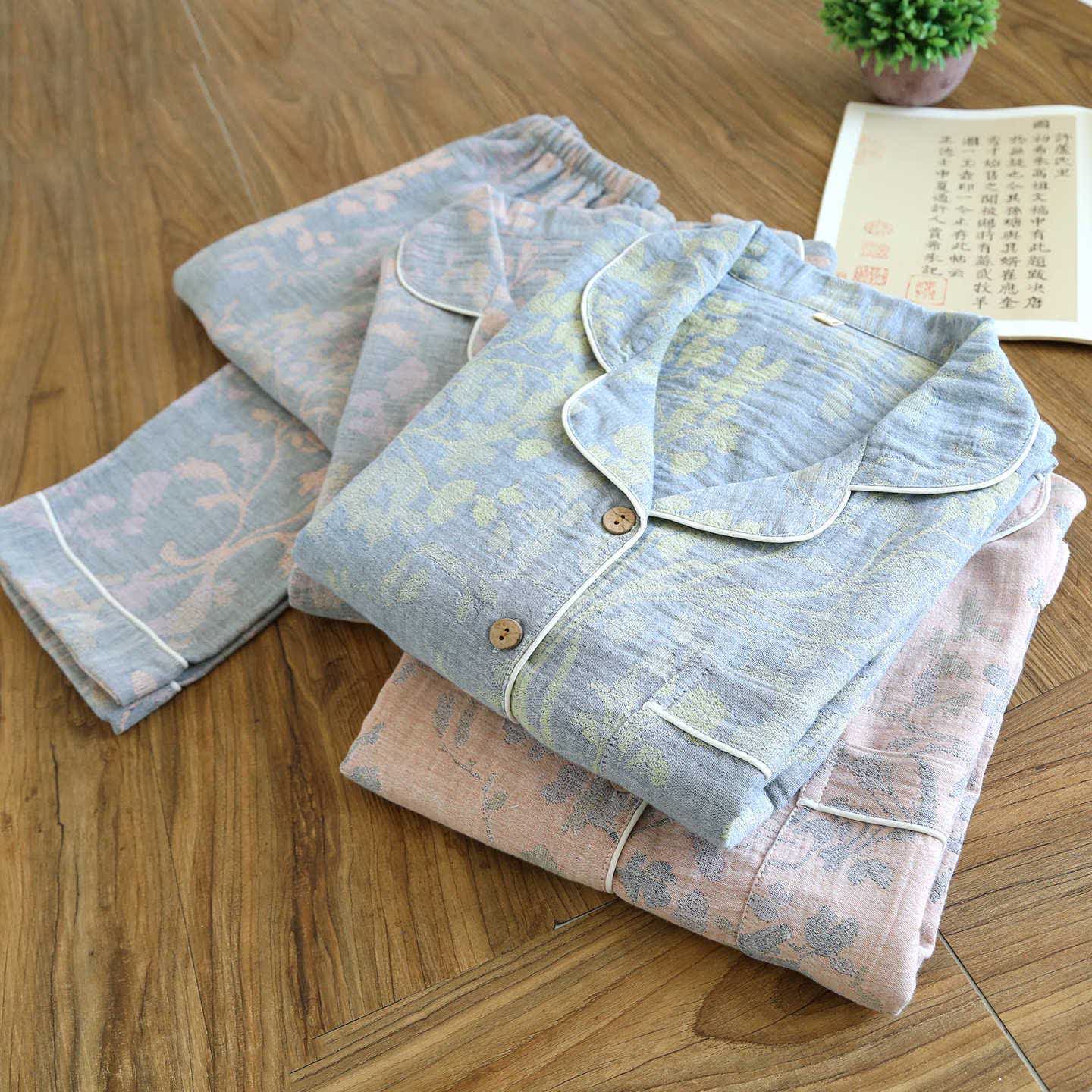 Elegant Floral Organic Cotton Loungewear Set