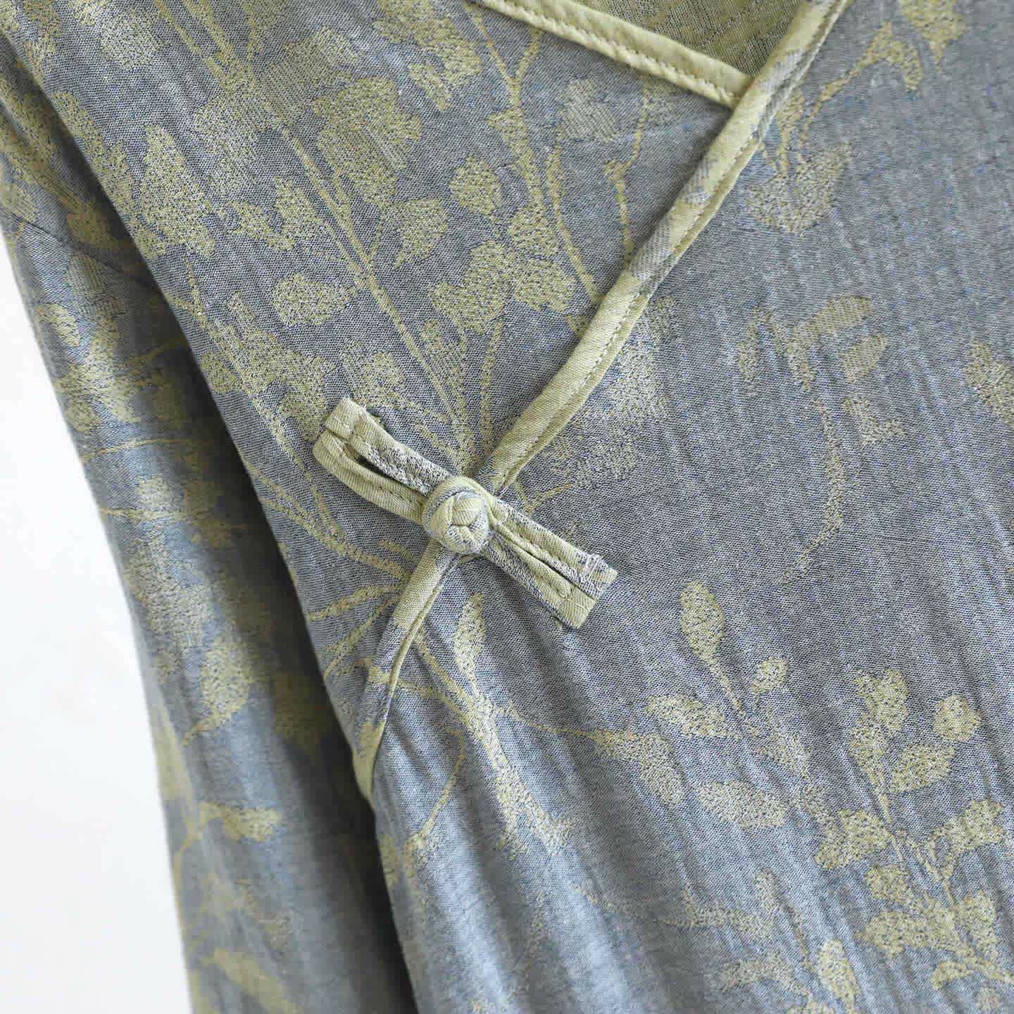 Elegant Floral Organic Cotton Nightdress