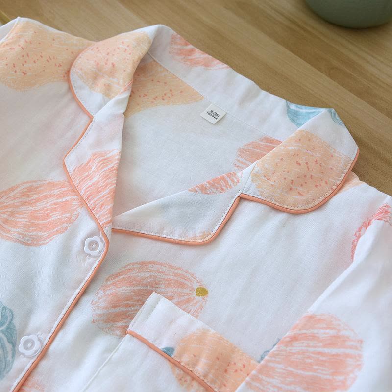 Pumpkin Organic Cotton Gauze Loungewear Set