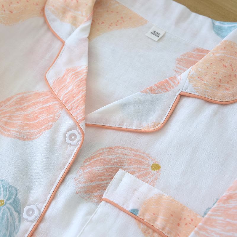 Pumpkin Organic Cotton Gauze Loungewear Set