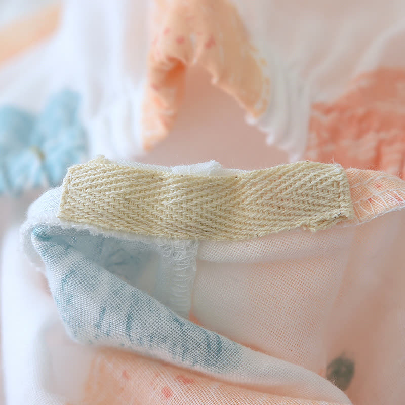 Pumpkin Organic Cotton Gauze Loungewear Set