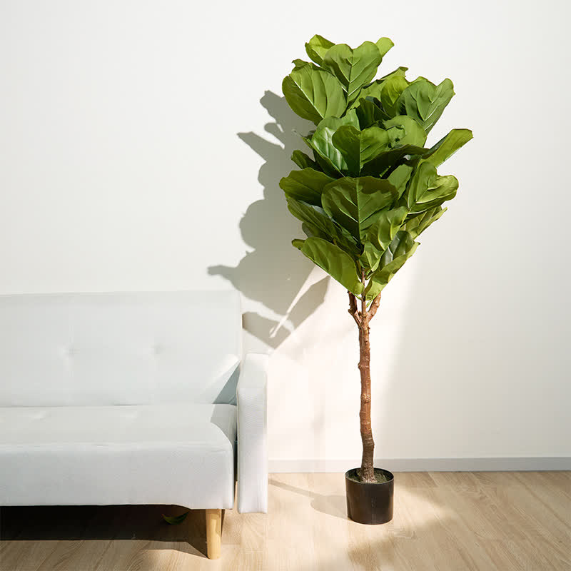 Faux Fiddle Leaf Fig Tree Home Decoration