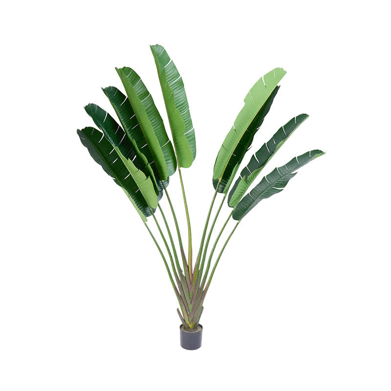 59"H Faux Travelers Palm Tree in Pot