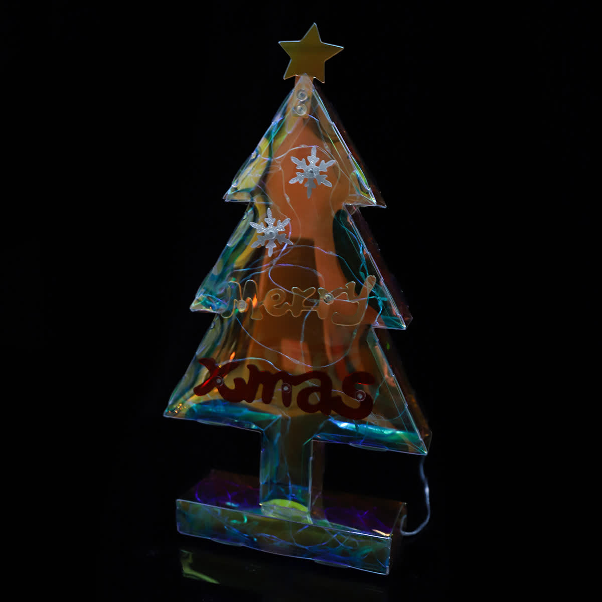 3D Christmas Tree Infinity Lights Decoration