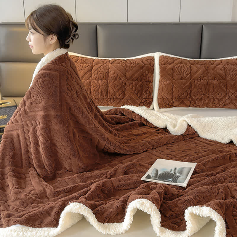 Luxury Floral Duvet Cover Blanket